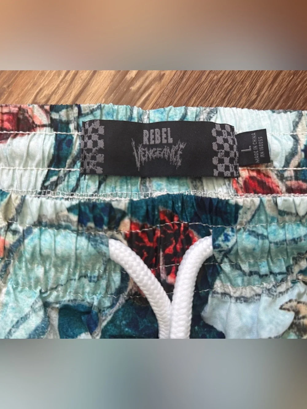 Rebel Vengeance vibrant printed